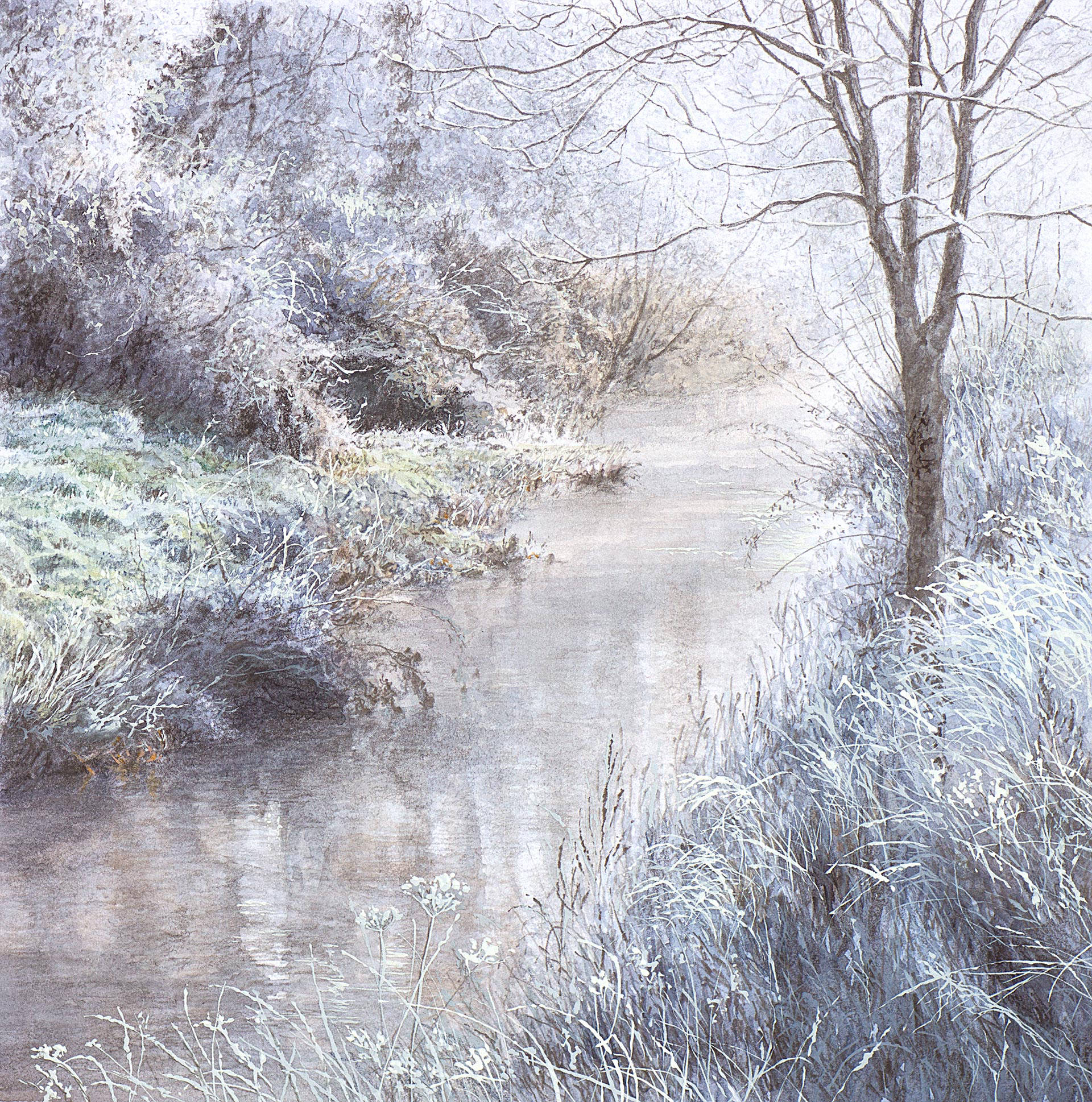 Landscape painting by Felicity Flutter