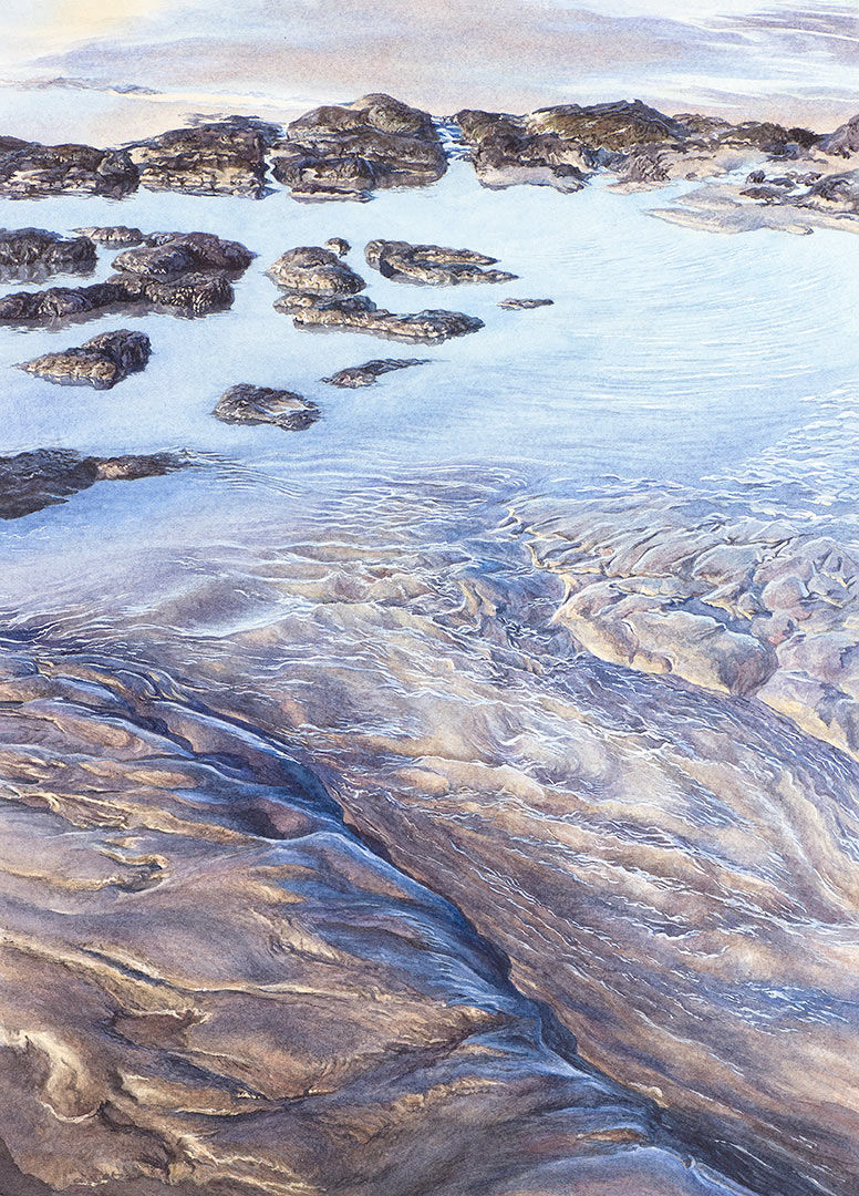 Flow. Painting by Felicity Flutter