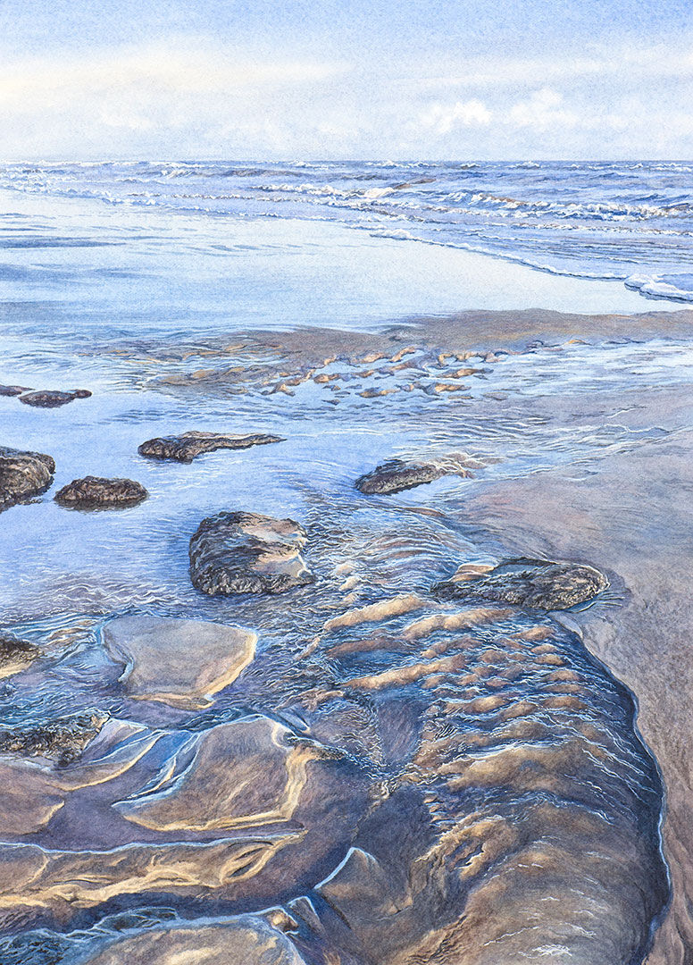 Flux. Painting by Felicity Flutter