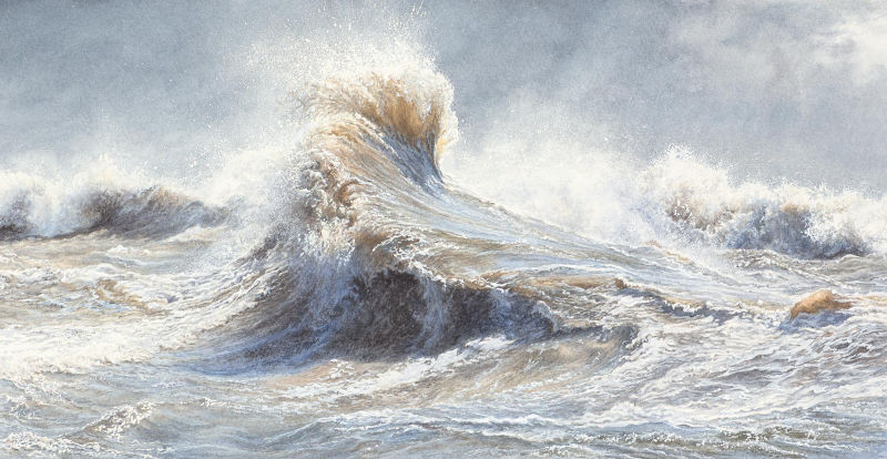 Flare. Painting by Felicity Flutter