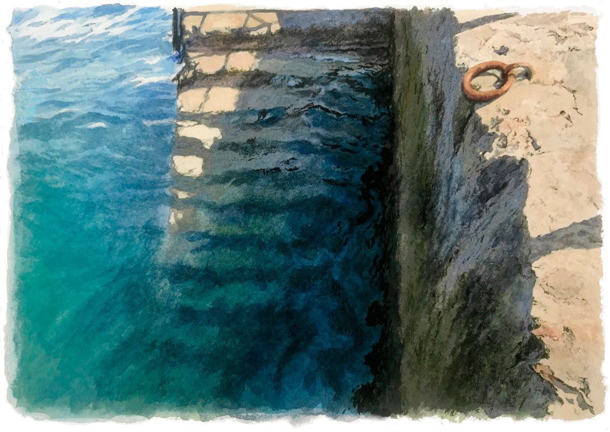 Watercolour Painting by Felicity Flutter